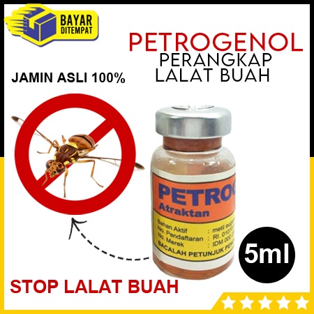 Pestisida Insektisida Petrogenol Perangkap Lalat Buah 5ml