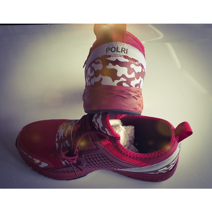 Terlaris ✨ -Sepatu Olah Raga Polri Terbaru 2021 - 43
