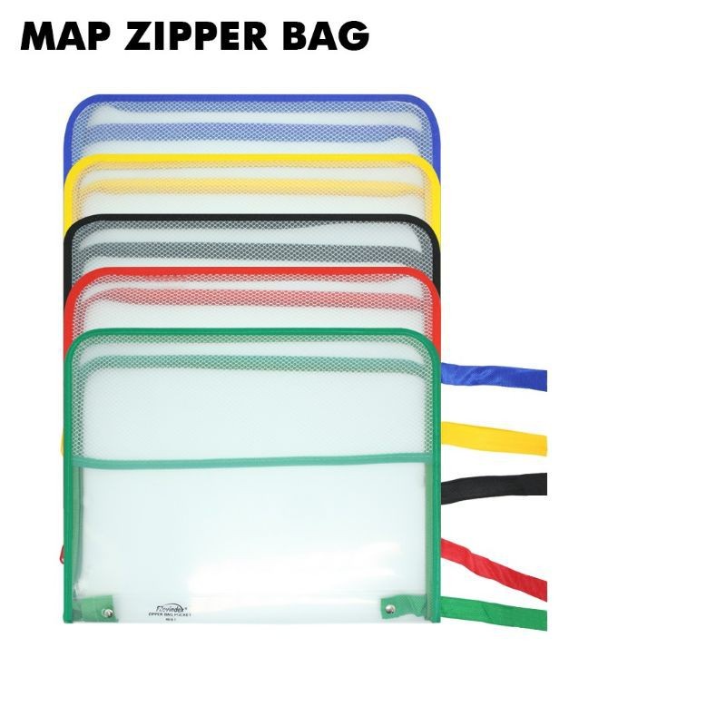 

Zipper Bag Folio Seleting School Bag