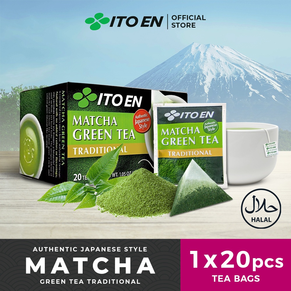 

COD ITO EN Teh Celup Matcha Green Tea 1 Pack isi 20 pcs