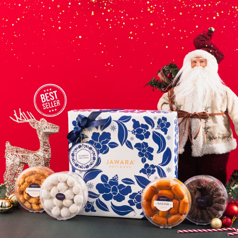

Jawara Signature Cookies 4 in 1 | Jawara Roti & Kue | Hampers