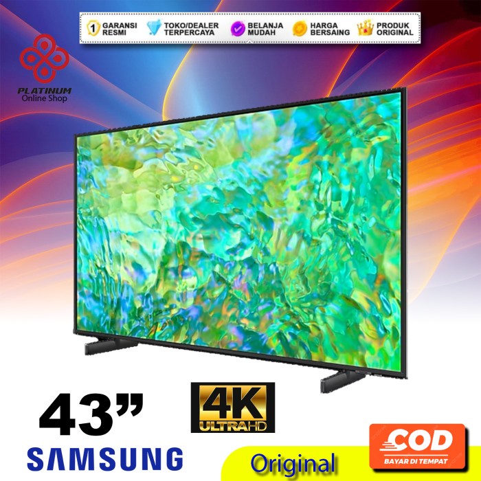 SAMSUNG TELEVISI UA43CU8000KXXD