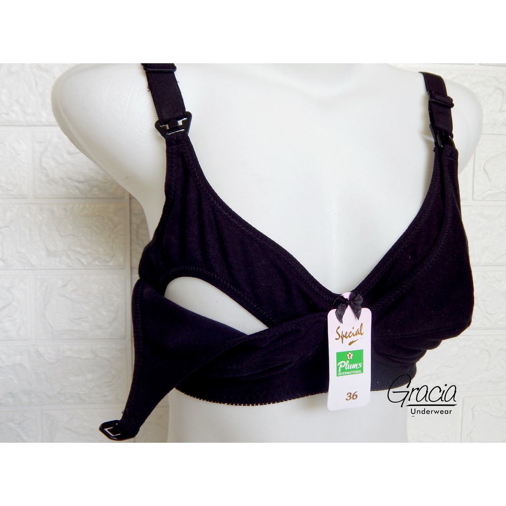 BH Menyusui Plum 230 HITAM size 42 - 44 JUMBO