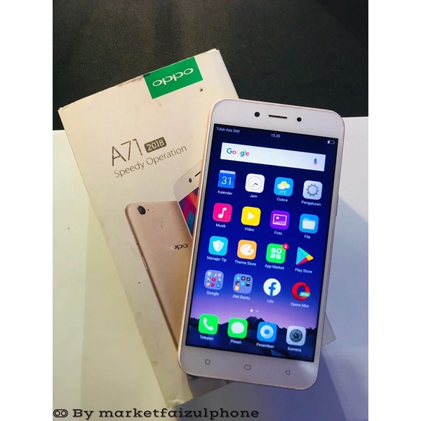 OPPO A71 2018 ORIGINAL 4G LTE HANDPHONE ANDROID SECOND MURAH