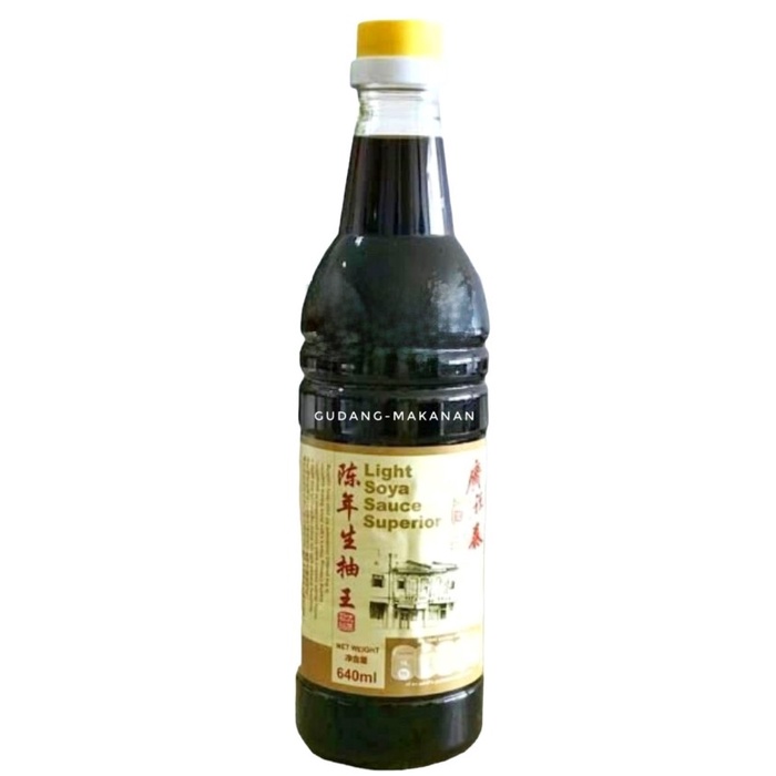 

Light Soya Sauce Kwong Cheong Thye 640ml - Soy Sauce - Kecap Asin - Standard