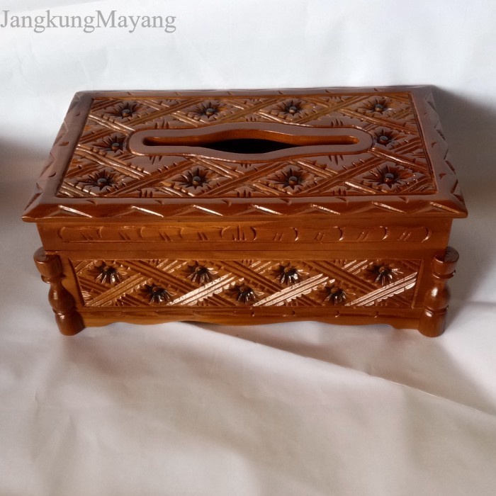 

kotak tempat tissue kayu jati murah terbaru ukir murah