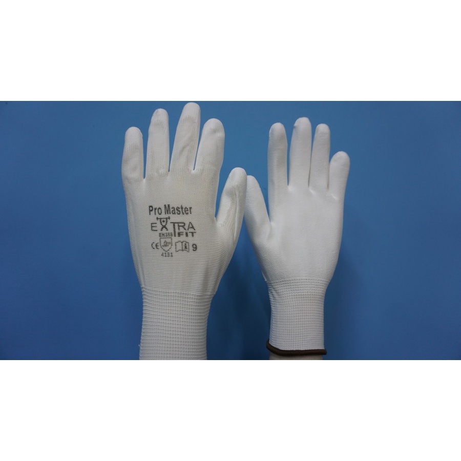 Sarung Tangan Karet/ Sarung Tangan Promaster Putih/ White