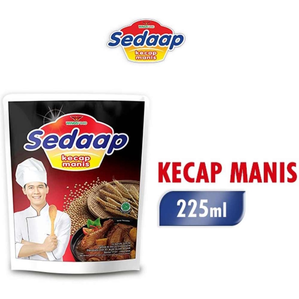 

Sedaap kecap manis 225ml / 210ml