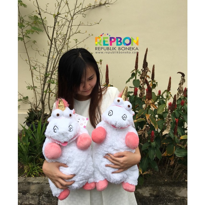 SALE BONEKA UNICORN FLUFFY 53CM DESPICABLE ME IMPOR Termurah