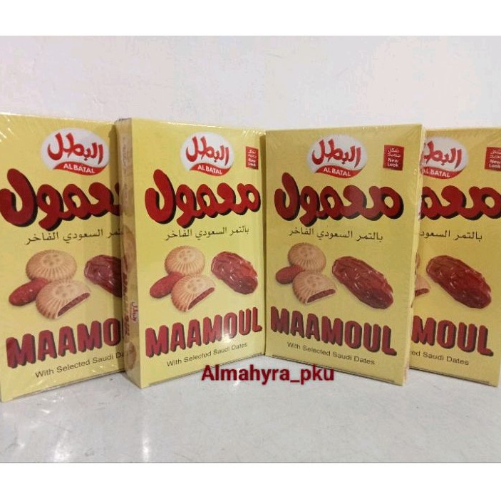 

Biskuit Maamoul/ Biskuit Al Batal Maamoul 16 pcs 304 gr