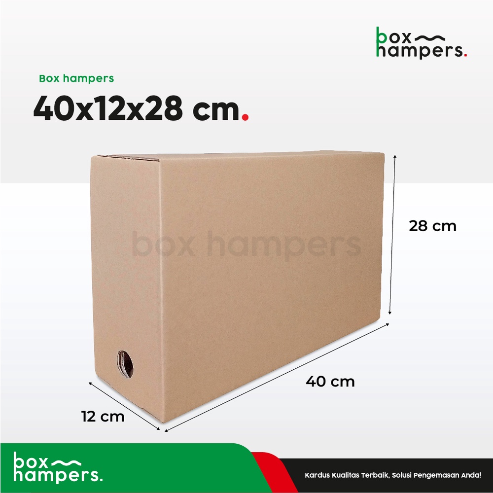 

Box File 40x12x28 cm Kardus/Arsip/File/Filebox/document/arsipbankkalsel