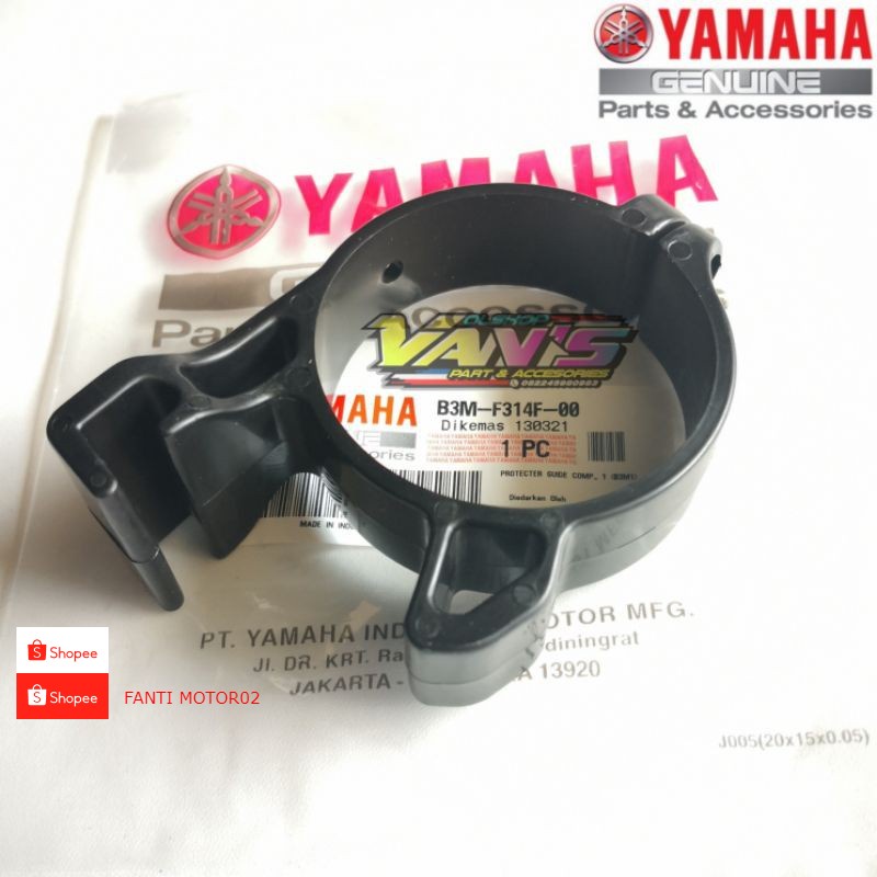 Bracket Bawah Cover Shock Depan WR155 Original Yamaha Genuine Parts