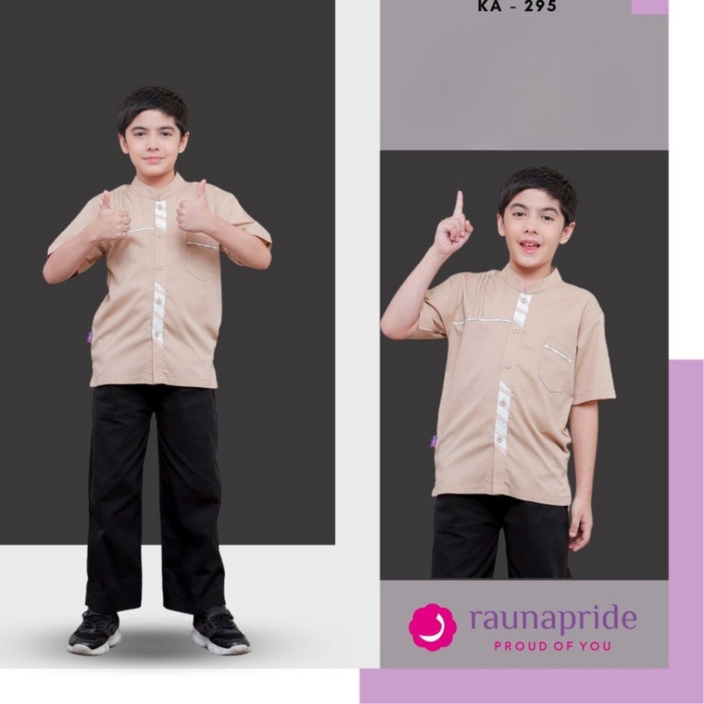 [HABIS] Baju Koko Anak Kekinian Rauna