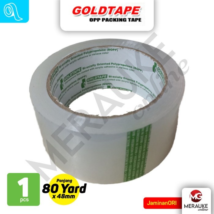 

OPP Lakban Goldtape Hijau 48mm x 80 Yard
