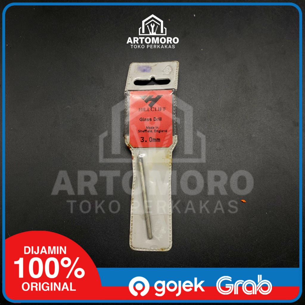 Mata Bor Tombak u/kaca 3MM HILLCLIFF