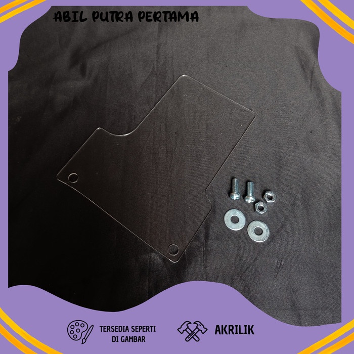 Mudflap Nmax New Bahan Akrilik Penahan Lumpur Nmax Mika Akrilik Nmax
