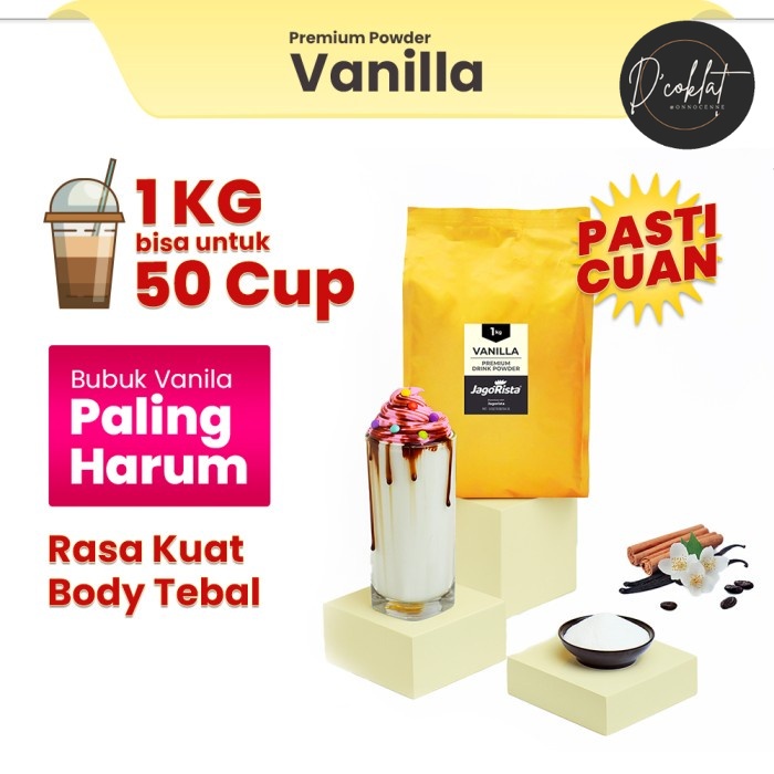 

1 Kg - Vanilla - Premium Bubble Drink Powder