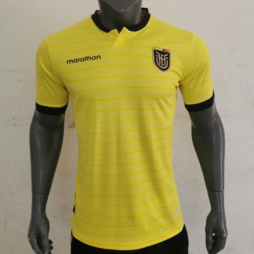T-shirt untuk priaJersey Rumah 2023 Ekuador