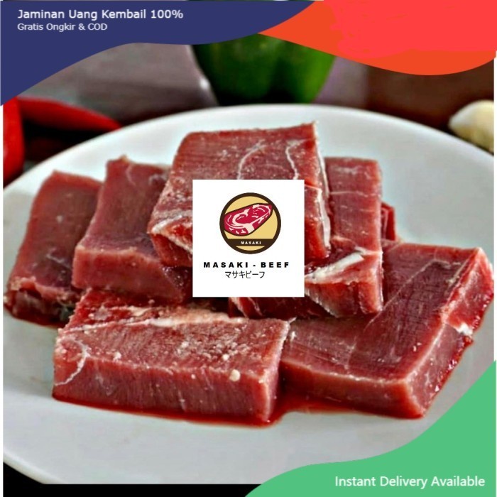 

Daging Sapi Potongan 1Kg Jadi 20-30 Potong
