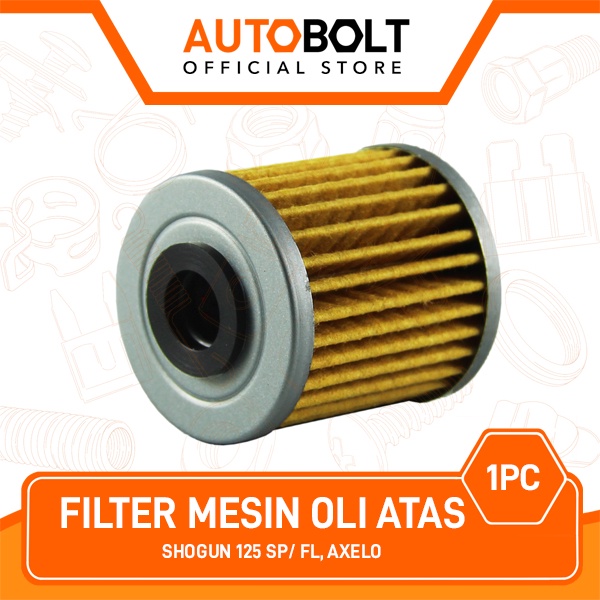 Filter Oli Atas Shogun 125 SP & Shogun 125 Axelo  & Shogun 125 FL & Shogun 125 SP FL Pembersih Sarin