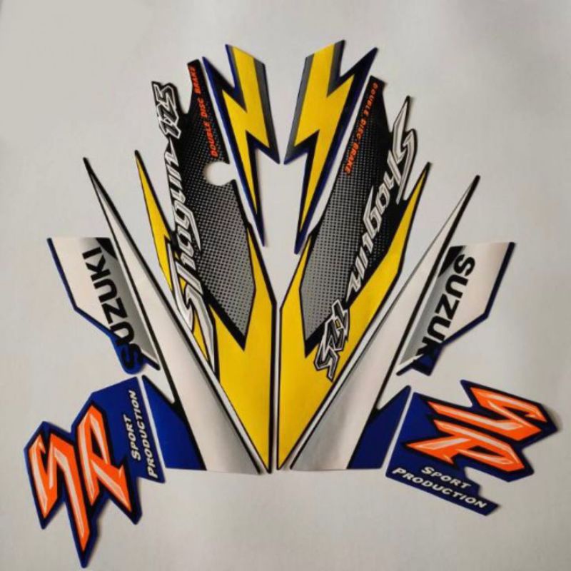 BISA COD Sticker stiker lis les polet strip stripping full body SUZUKI SHOGUN 125 SP LAMA FD 2005 wa