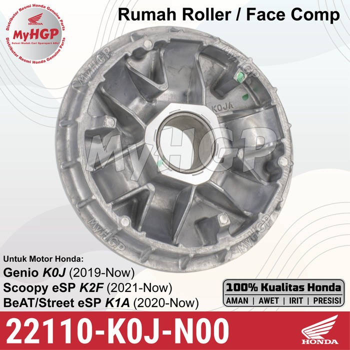 22110K0JN00 - Face Comp - Rumah Roller BeAT Genio Scoopy 22110-K0J-N00 22110 K0J N00 Feskom Roler Lo
