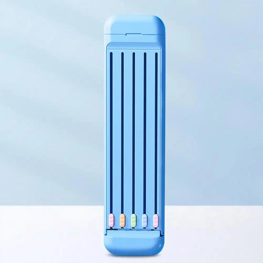 

H7Y 8In1 kotak pensil Multifungsi lengkap dengan alat tulis 2B Pensil Penghapus Penggaris