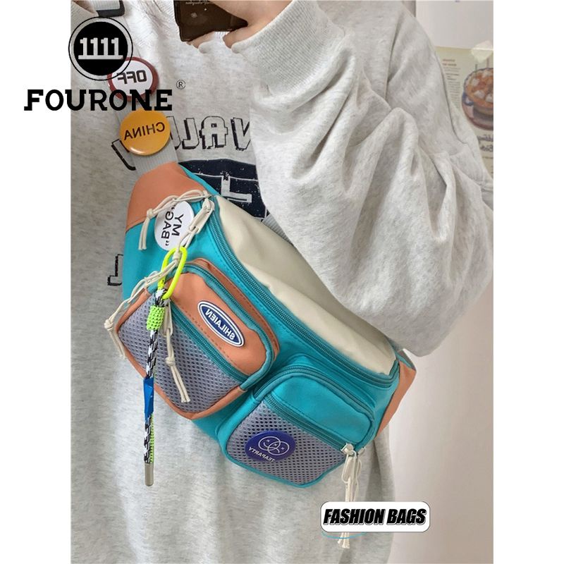 Retro Versatile Workwear Crossbody Bag Women's Waist Bag Small Bag