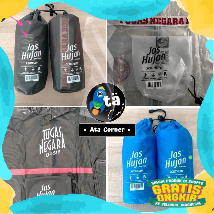 Jas Hujan Tugas Negara Bos Jas Hujan TNB (ORIGINAL)/ Bagus Oke Kualitas super