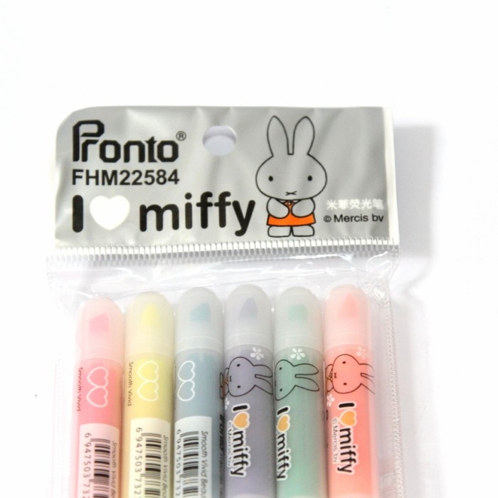 

PRONTO Mini Highlighter 6 warna/set