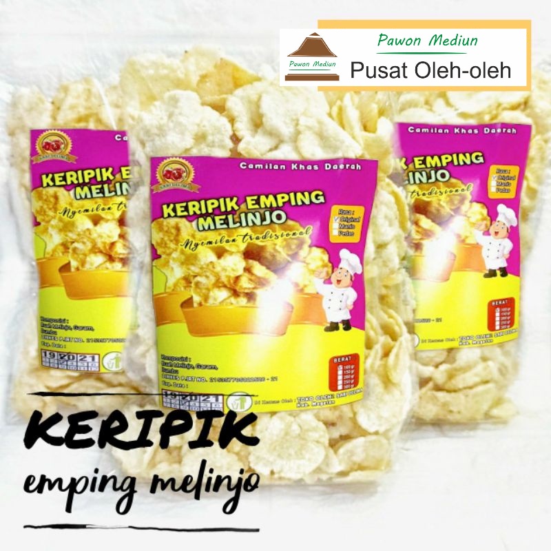 

KERIPIK EMPING MELINJO BLINJO SNACK JADUL ASLI ORIGINAL