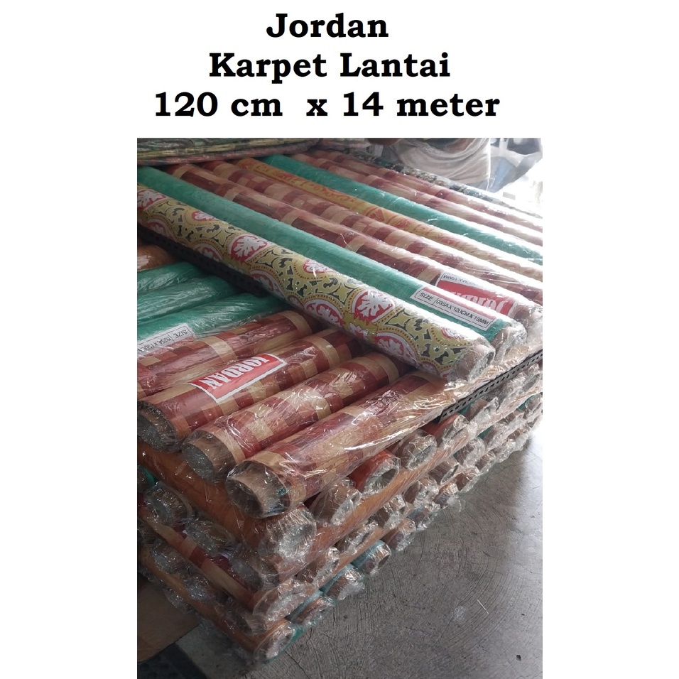 Jordan Karpet Lantai 120 cm x 14 M /