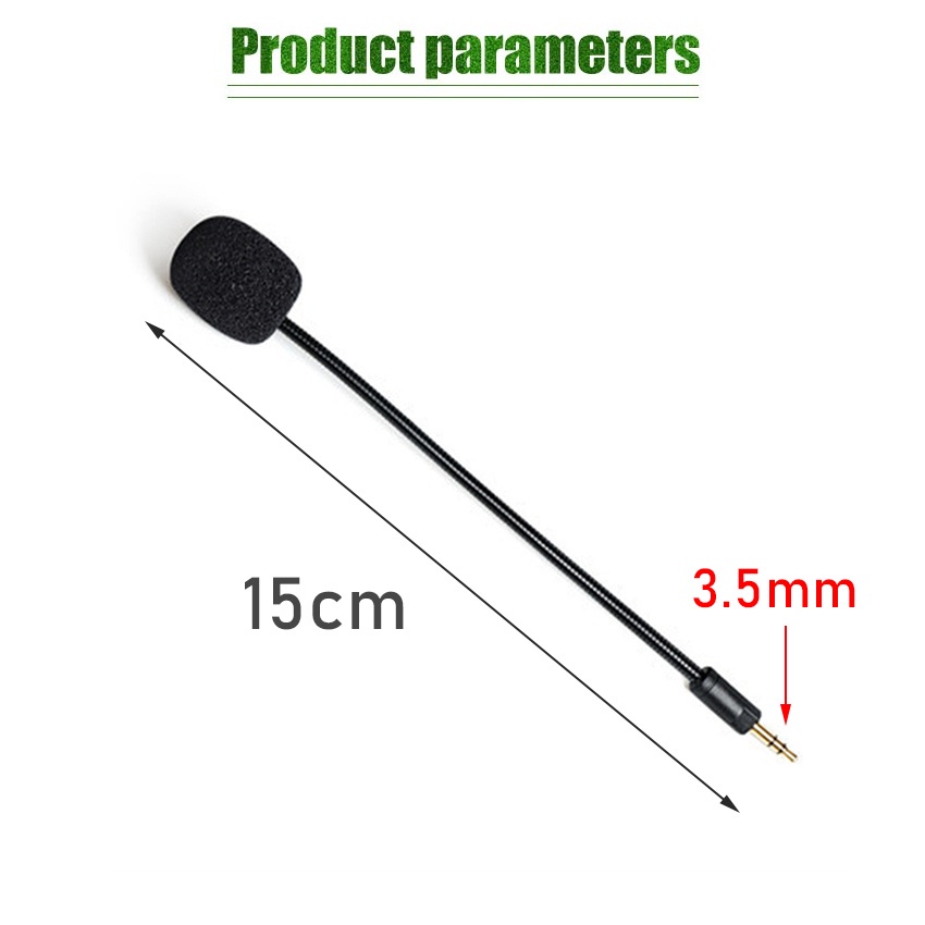 Mic Headset Microphone Replacement Mic HyperX Mic Logitech Headset Pengganti