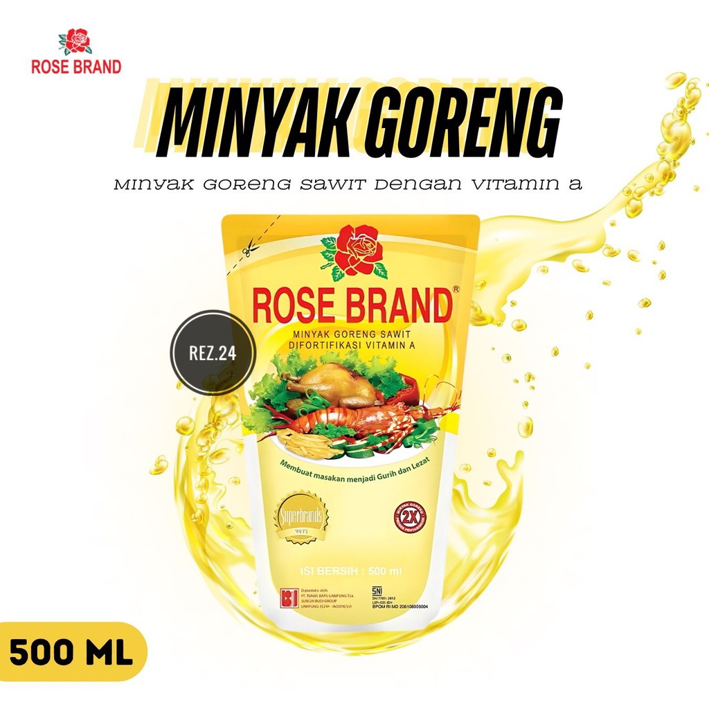 

Minyak Goreng Rosebrand 500ml
