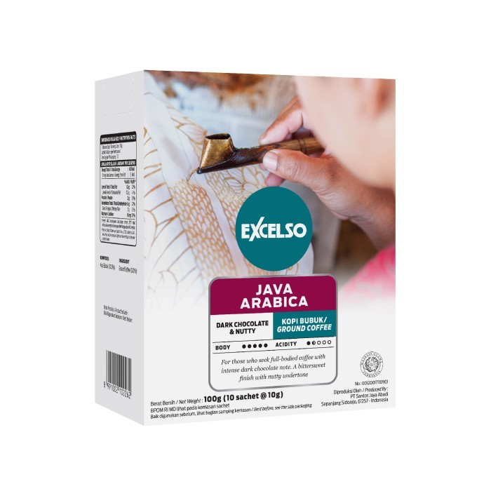 

READY STOCK!!! Excelso Kopi Single Serving Java Arabica - Folding Box (10 Sch x 10gr)