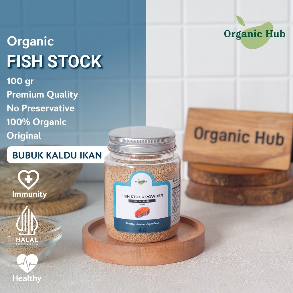 

Organic Hub Katsuo Dashi Powder Jepang Kaldu Ramen Soup Udon Halal 100 gr