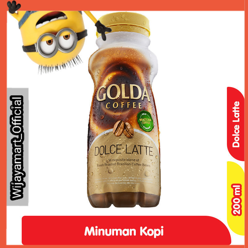 

Golda Minuman Kopi Dolce Latte Pet 200 ml