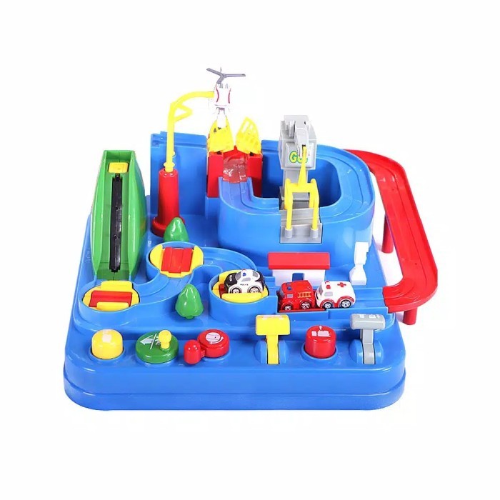 Mainan Anak Car Adventure Brain Game Parking Lot Car Track Big Car Adventure Mainan Anak - CAR ADVEN