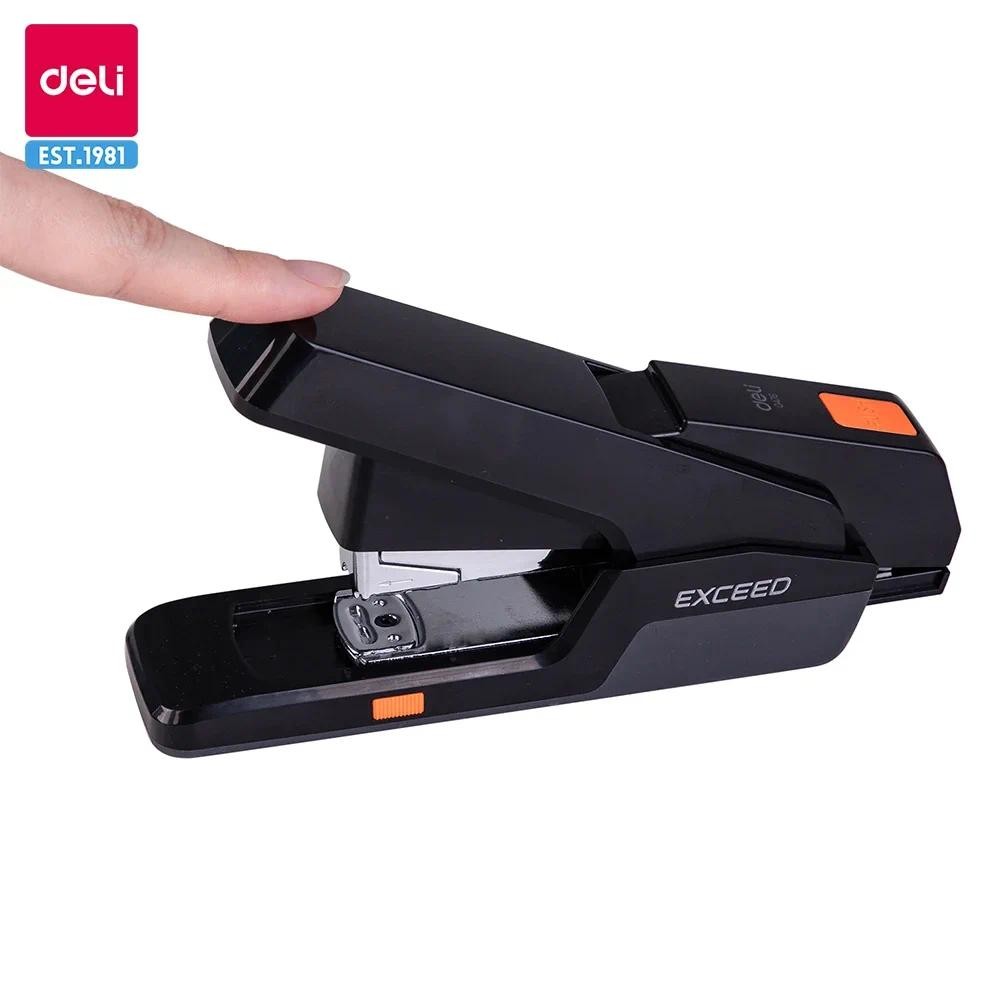 

Deli Heavy Duty Stapler Effortless Stapler 25 Sheets Stationery Stapler Without Staples School Supplies Office Accessories