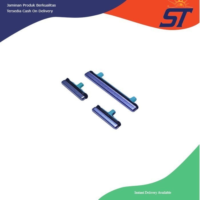 TOMBOL ON OFF VOL RUBBER SAM S8+ PLUS - PURPLE