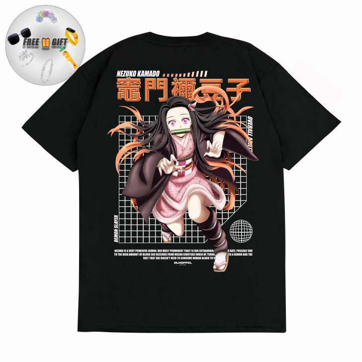[FREE GIFT]Kaos Anime One Piece "Straw Hat Pirates" – Outfit Wibu Premium, Super Keren 24S