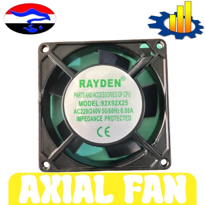 AXIAL FAN KOSS AC 220V 9X9CM