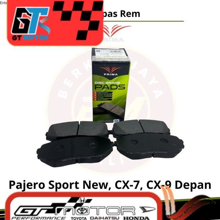 Kampas Rem Mazda CX-7 CX7, CX-9 CX9 Depan Prima Bendix Original Original Equipment manufacturing