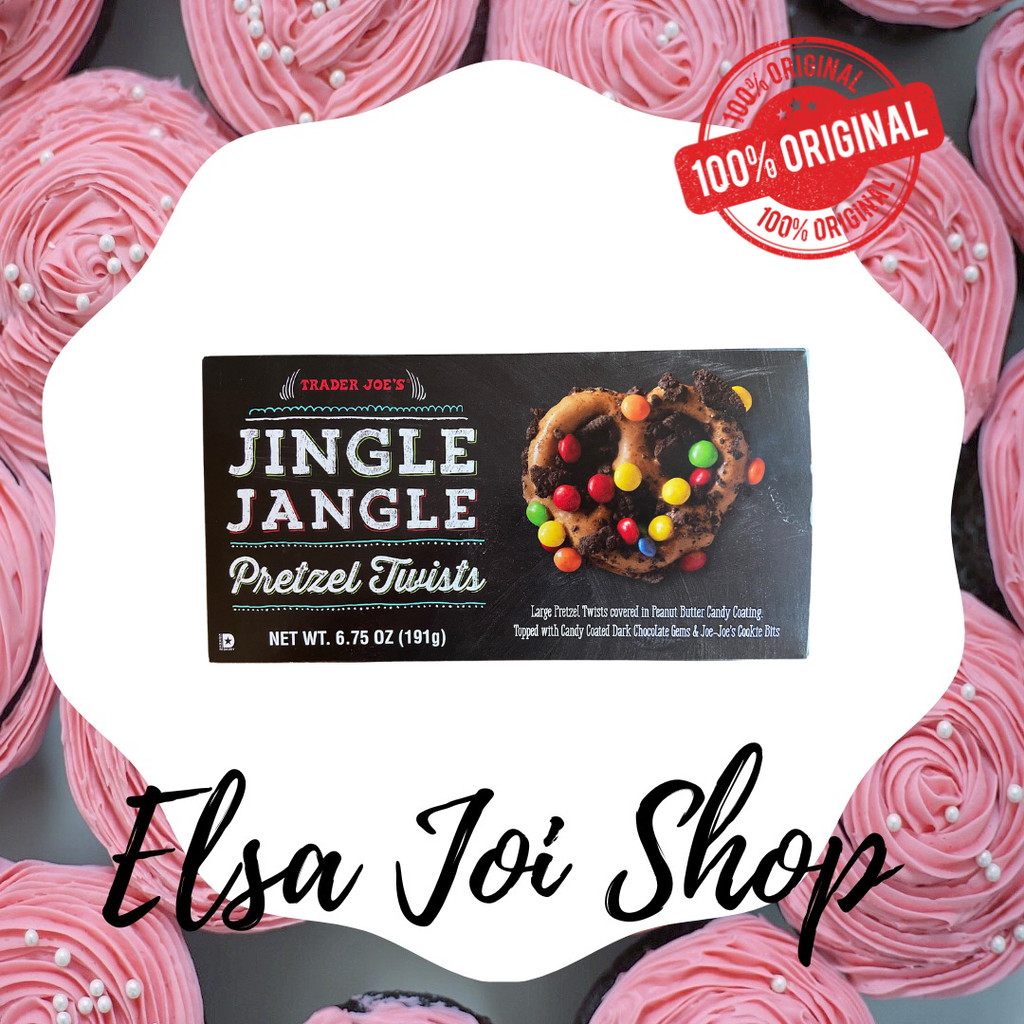 

ELSAJOISHOP - Trader Joe's Jingle Jangle Pretzel Twists - 191 Gr