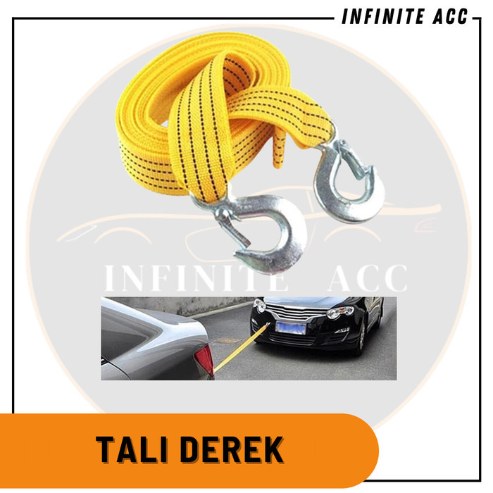 JUAL TALI DEREK MOBIL EMERGENCY TOWING TOW PENGAIT AVANZA AGYA AYLA CRV DLL BEST SELLER