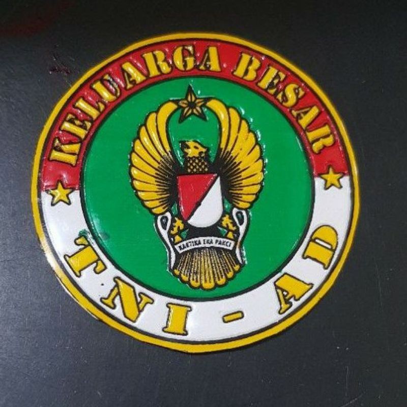 stiker logo TNI AD, stiker TNI AD, stiker eka paksi