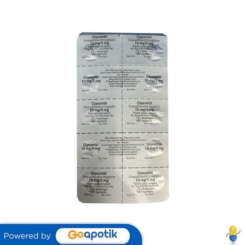 Glyxambi 10/5 Mg Strip 10 Tablet