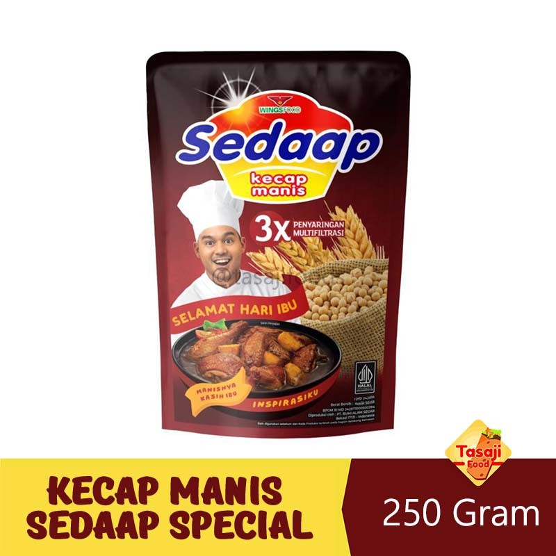 

Kecap Manis Sedaap Special Refil 250 Gram