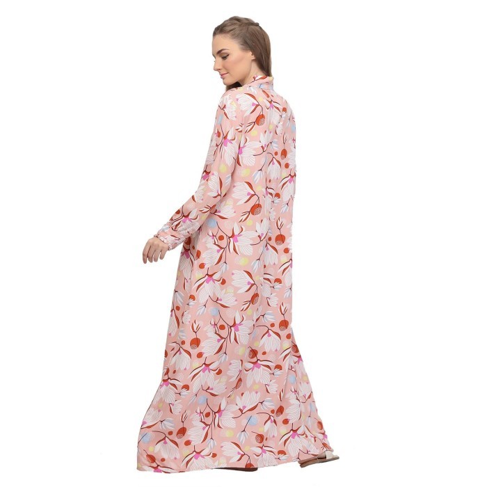 NEW -HOMEWEAR ORIANA DASTER BUSUI PANJANG SAFIRA PINK - XL