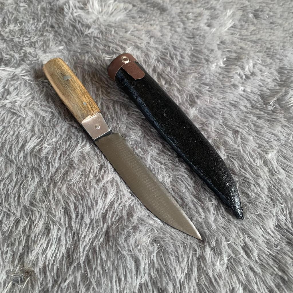 Pisau Dapur Asli Baja Per Murah Panjang Total 20cm